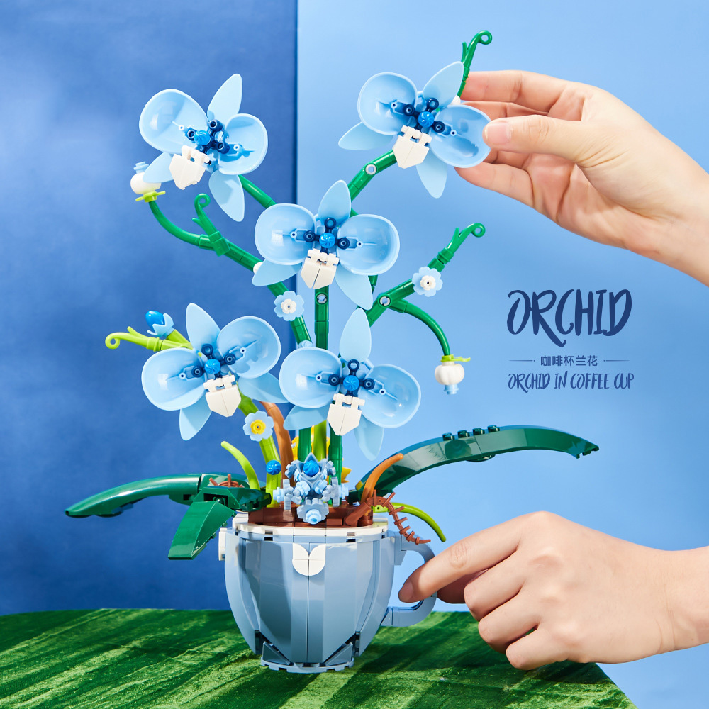 567PCS Blue Orchid Building Bl - Plant Parent Yearly review and price