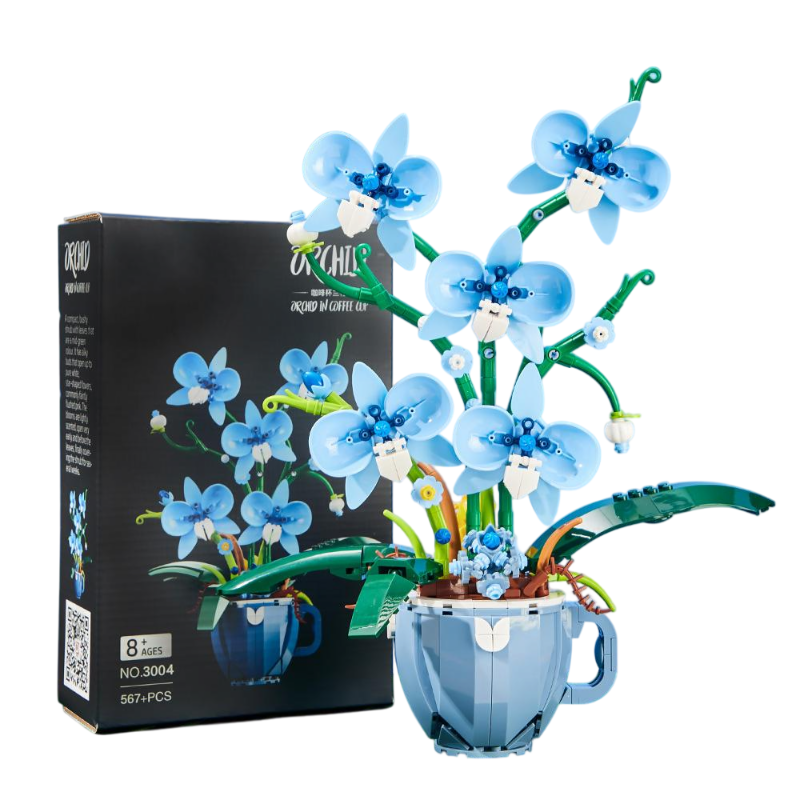 567PCS Blue Orchid Building Bl - Plant Parent Yearly review and price
