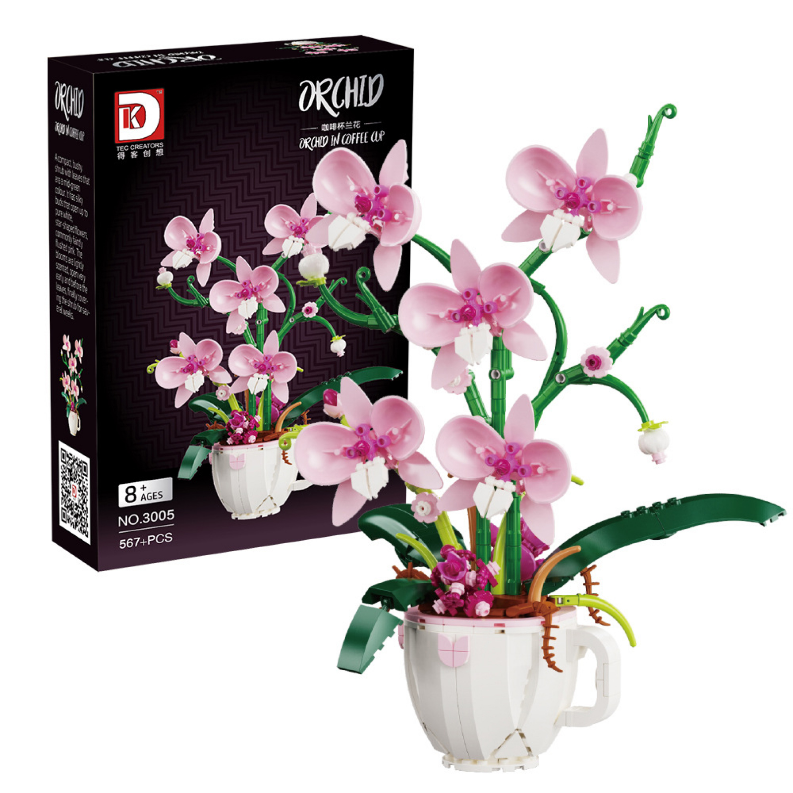 MOC Building Blocks Orchid Flo - Plant Parent Yearly review and price