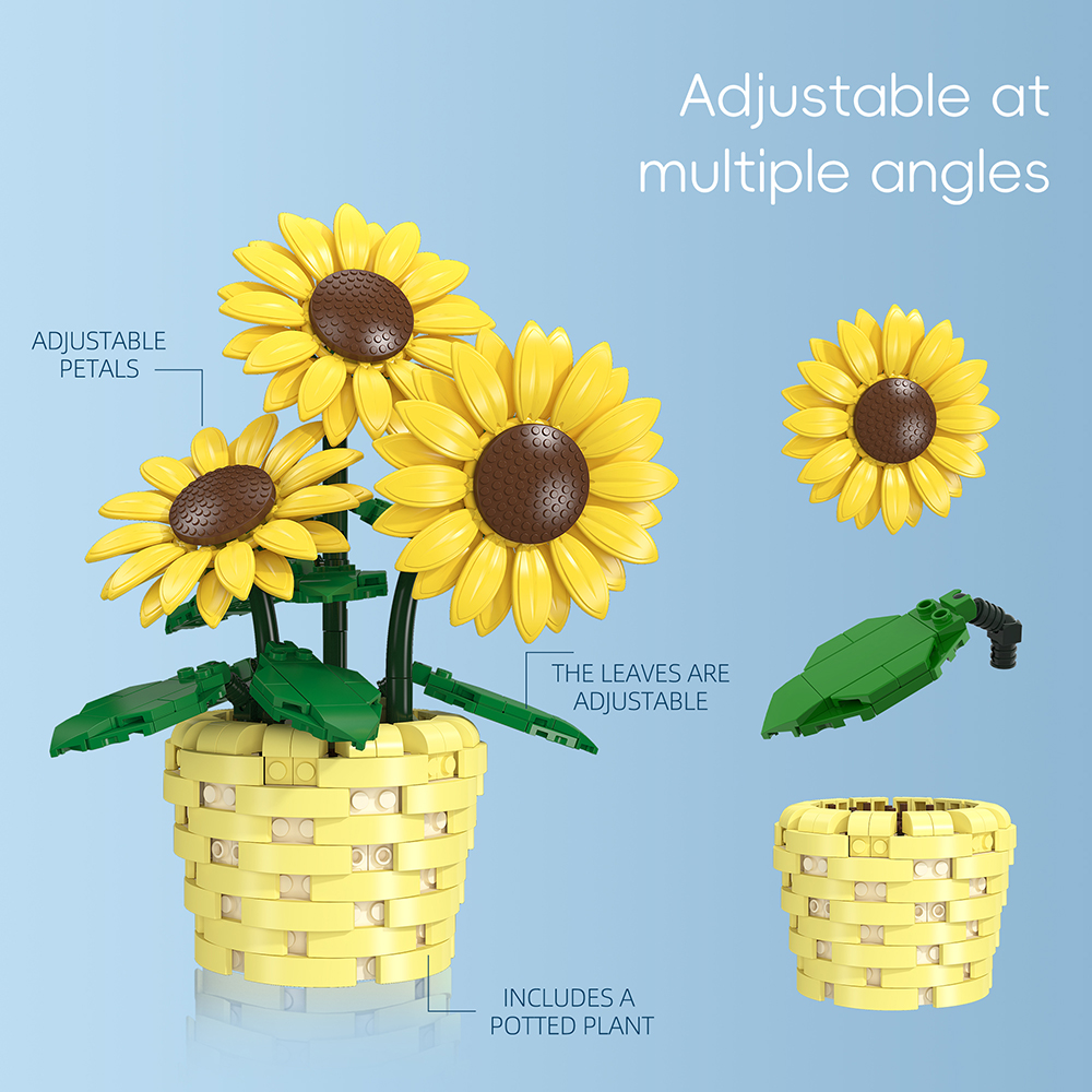 DIY Sunflower Potted Plant Bui - Plant Parent Yearly review and price